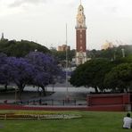 PLAZA SAN MARTÍN,Y AL FONDO RETIRO LA TORRE DE LOS INGLESES