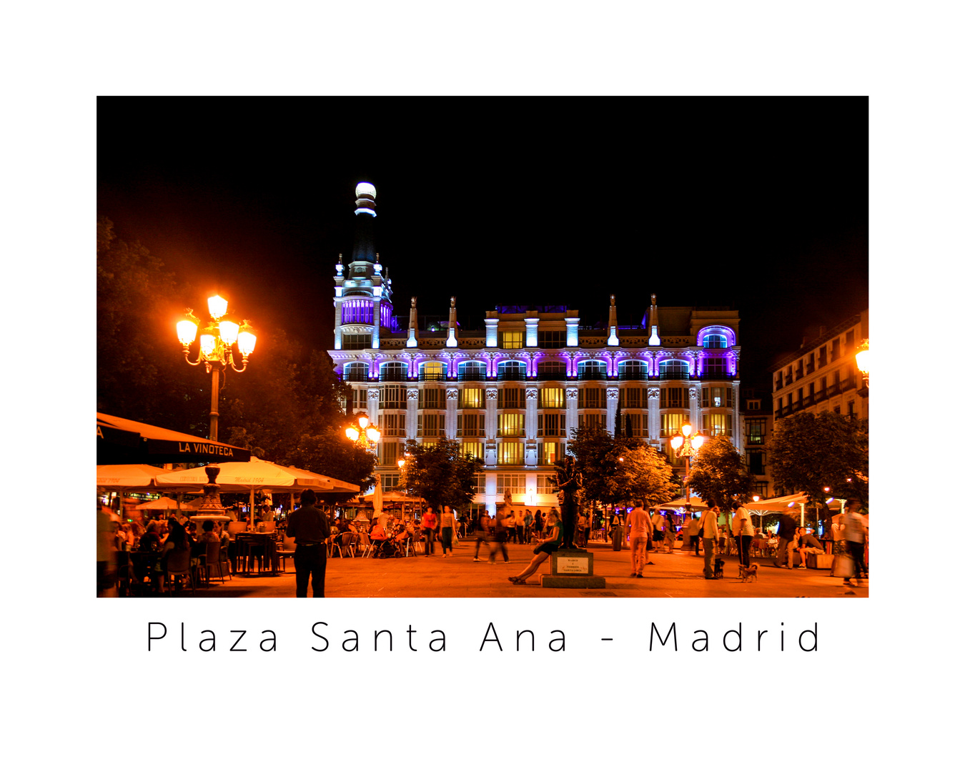 Plaza Santa Ana - Madrid Kopie