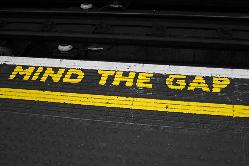 Please, mind the Gap.