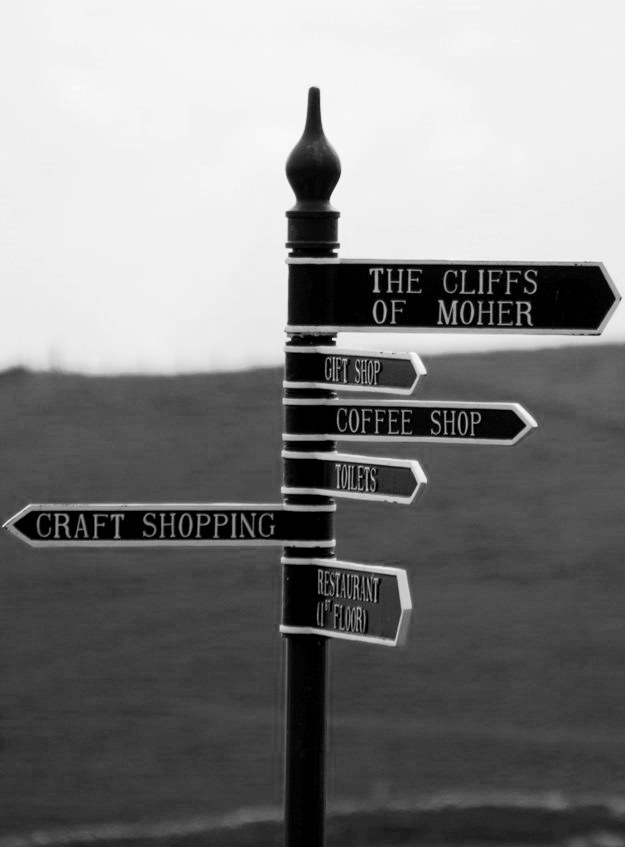 Please show me the way to the Cliffs...