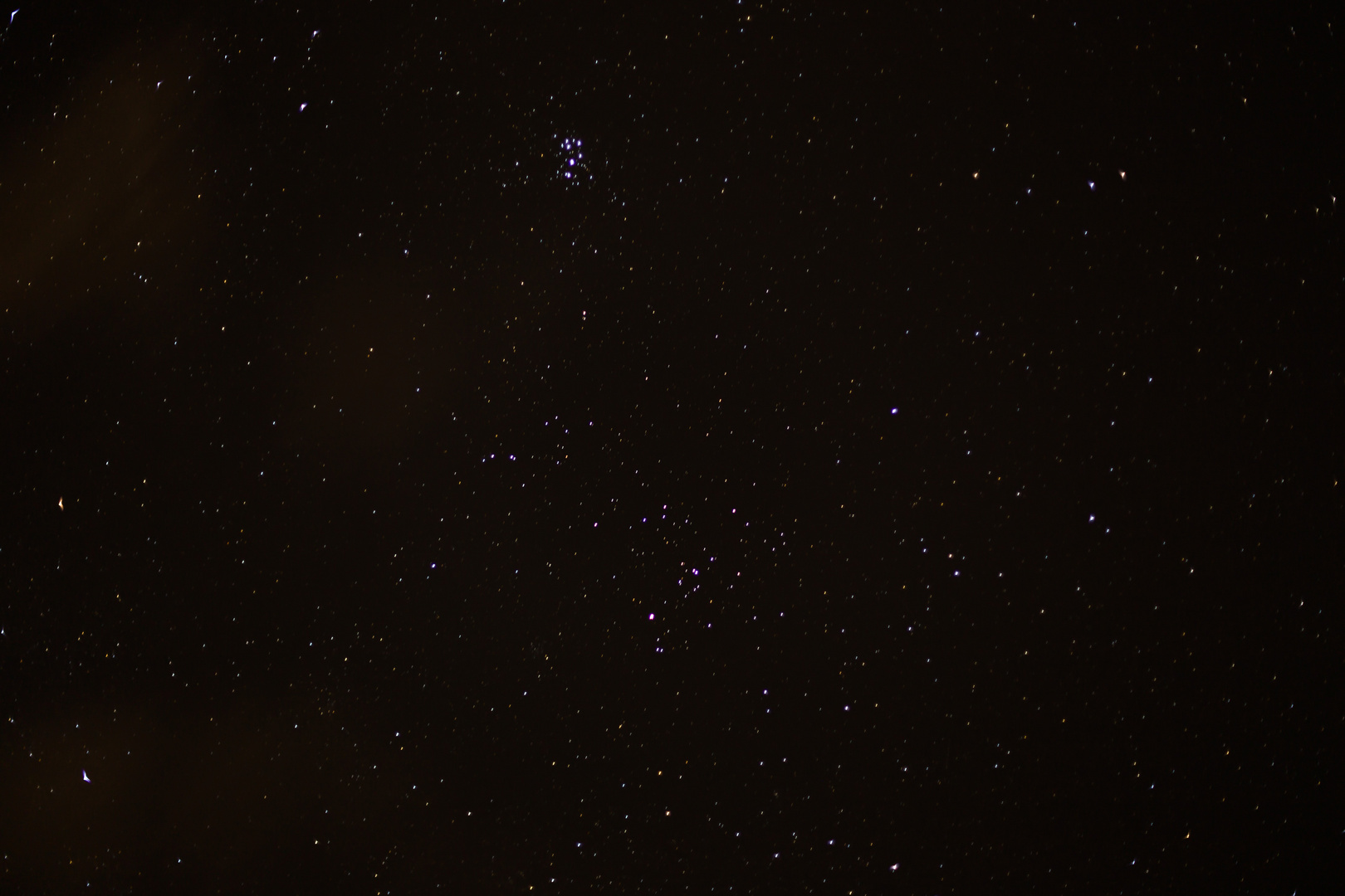 Pleiades in Tepoztlan, Mekiko