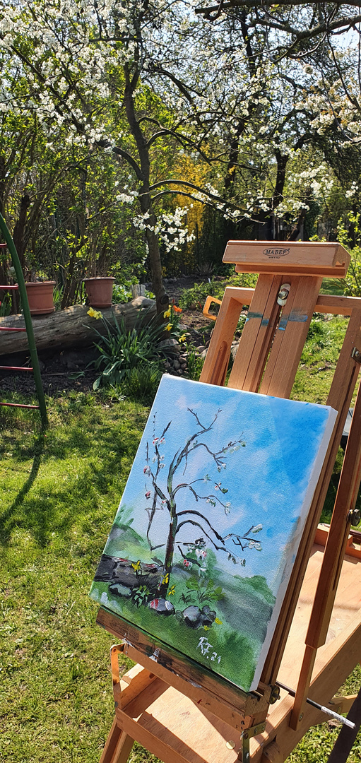 Plein Air im Garten