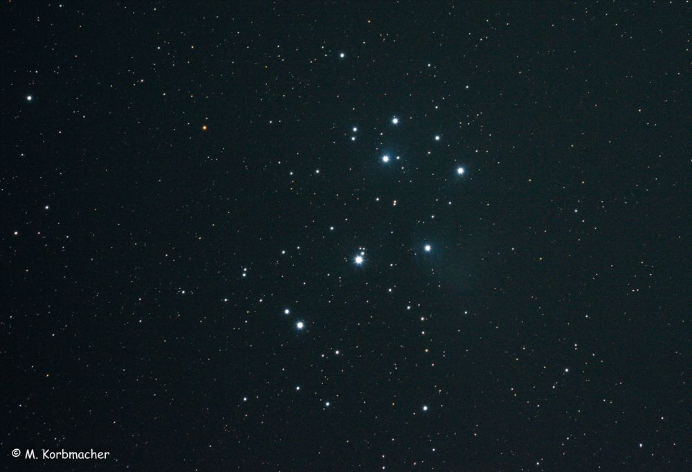 Plejaden, Siebengestirn, Sieben Schwestern...M45 Foto & Bild natur, astrofotografie, himmel