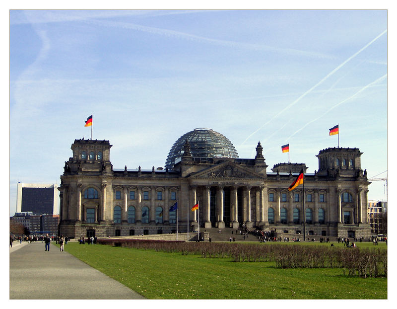 Plenarbereich des Deutschen Bundestages