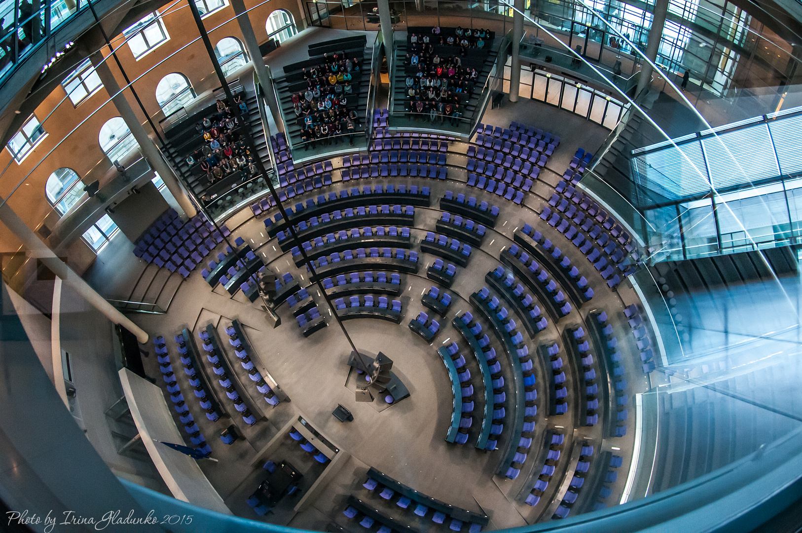 Plenarsaal im Reichstag