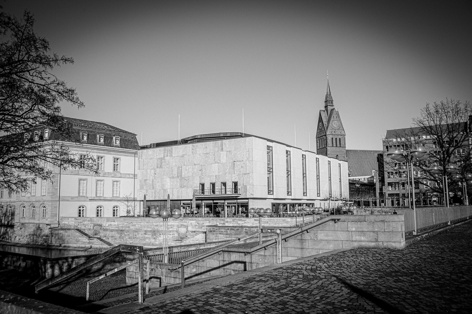 Plenarsaalgebäude des Niedersächsischen Landtag