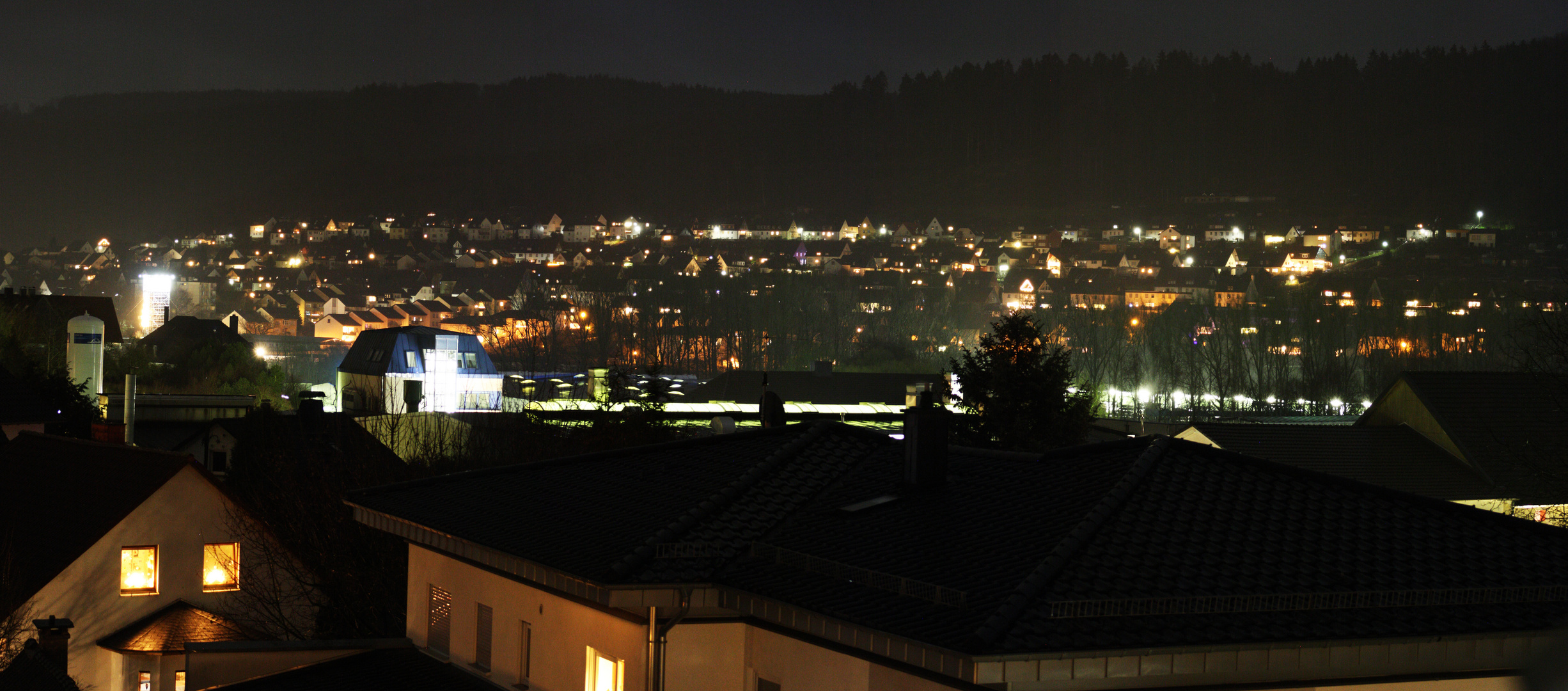 Plettenberg bei Nacht