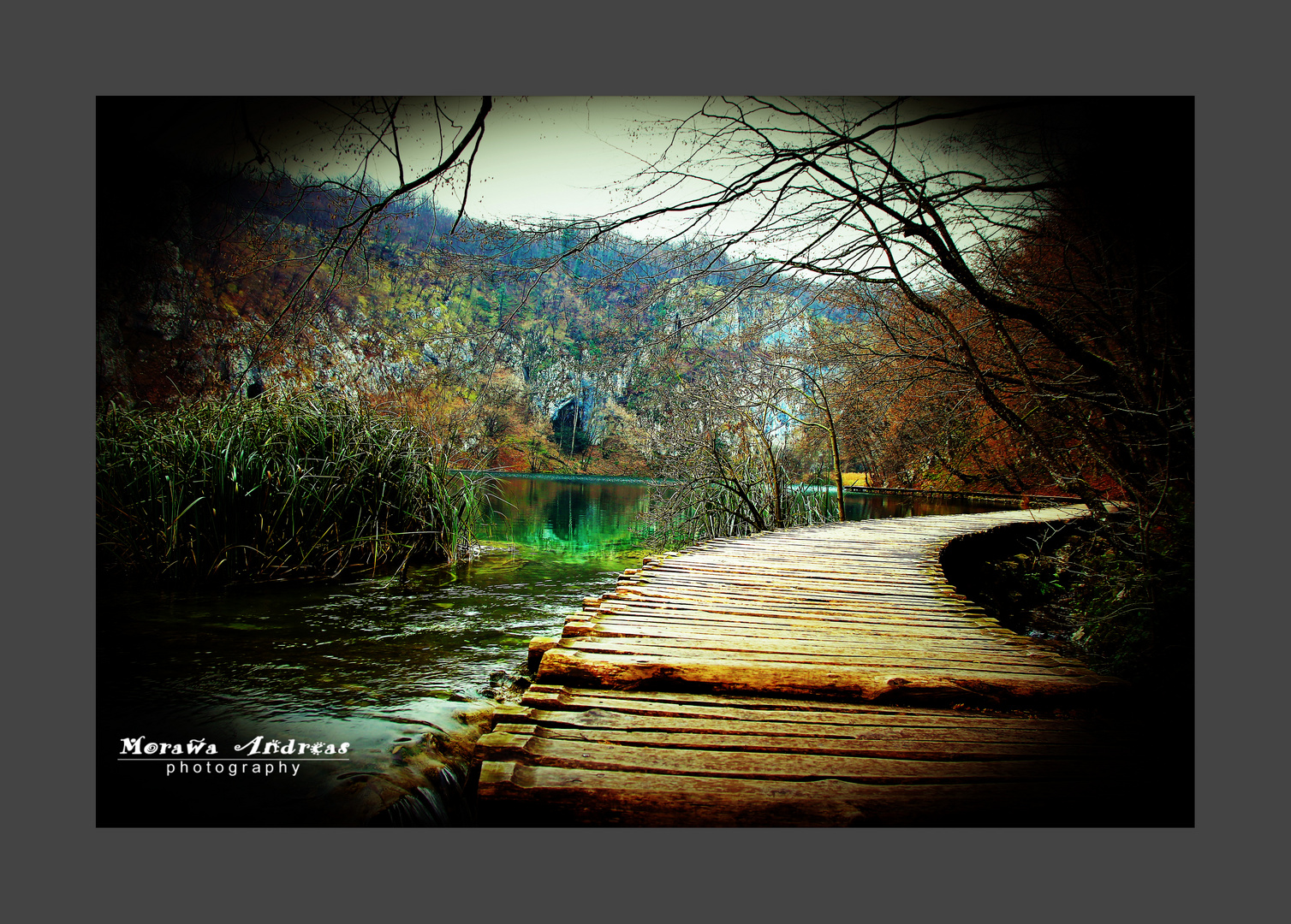 Plitvica Seen im Herbst