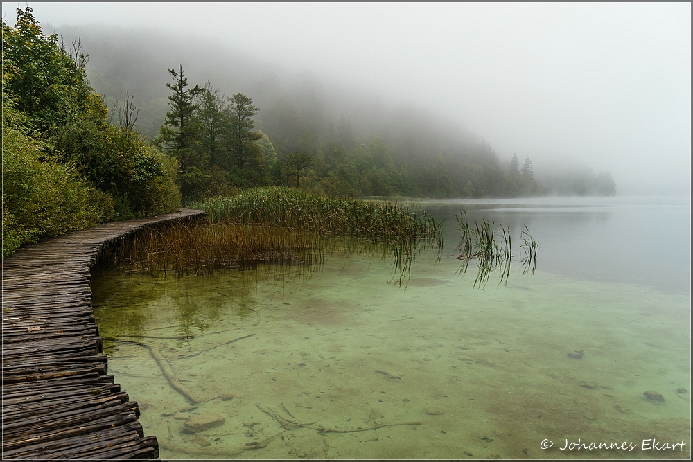 Plitvice im Nebel