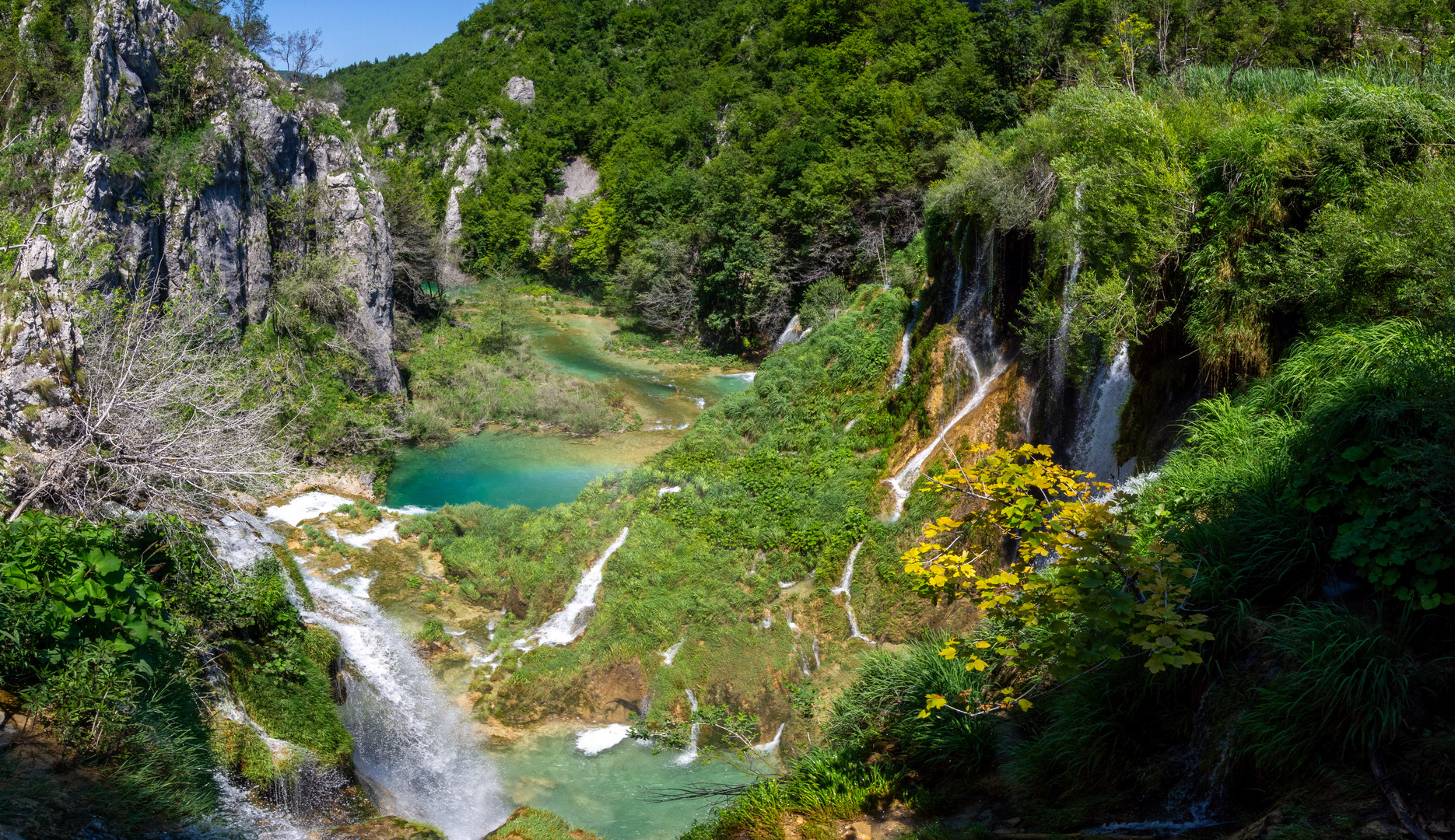 Plitvicer Seen Panorama