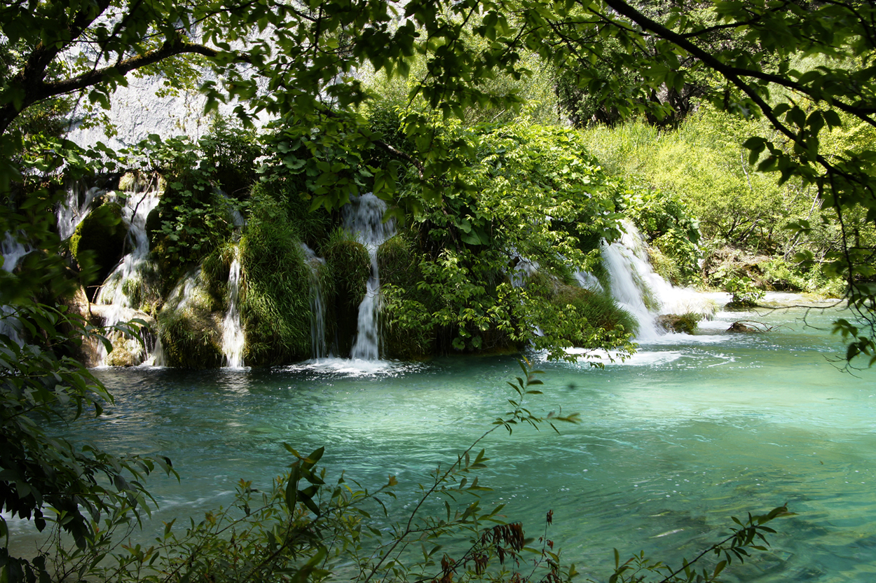 Plitvicka-NP in Kroatien