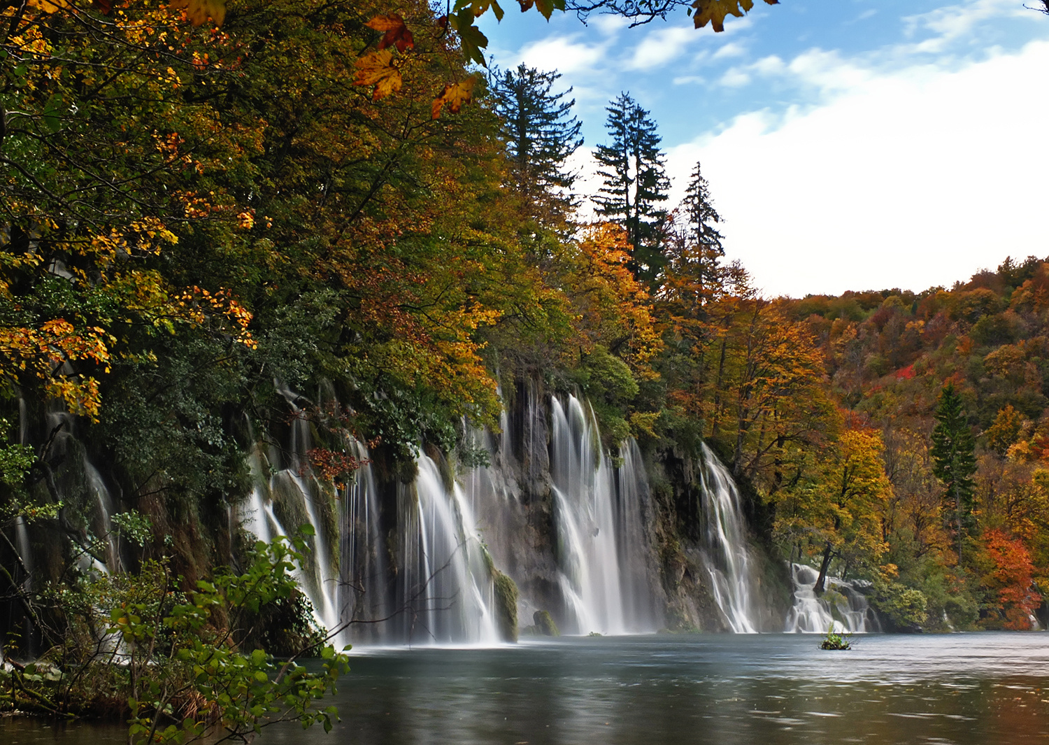 Plitvitc im Herbst