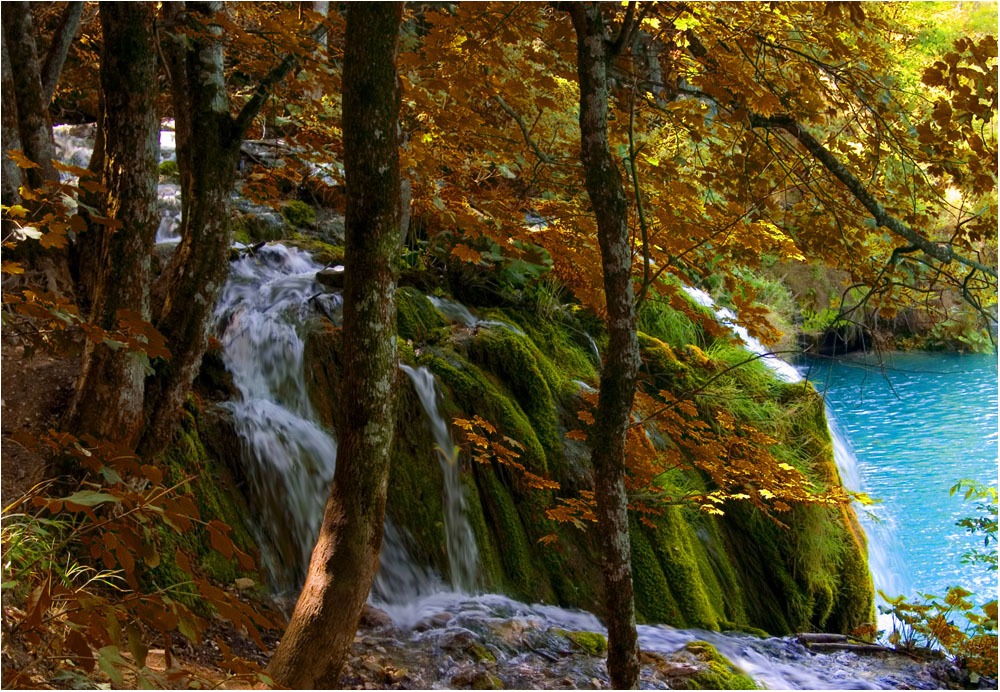 Plitwitzer Seen, Herbst