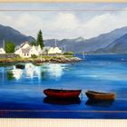 Plockton (acrylic painting)