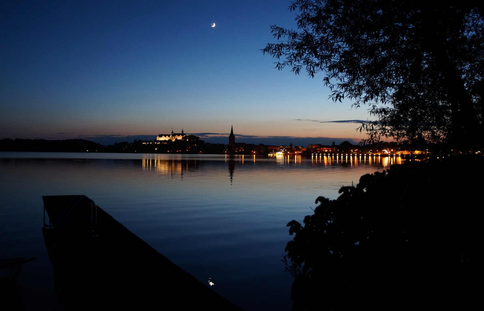 Plön bei Nacht