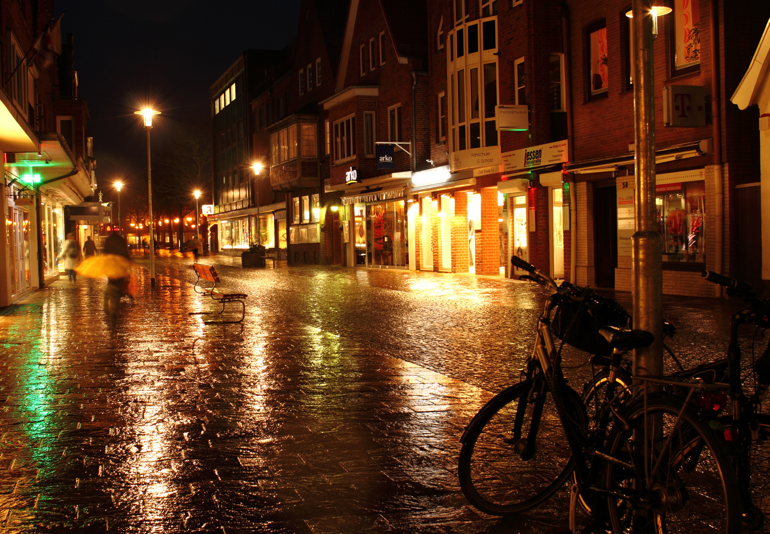 Plön im Regen