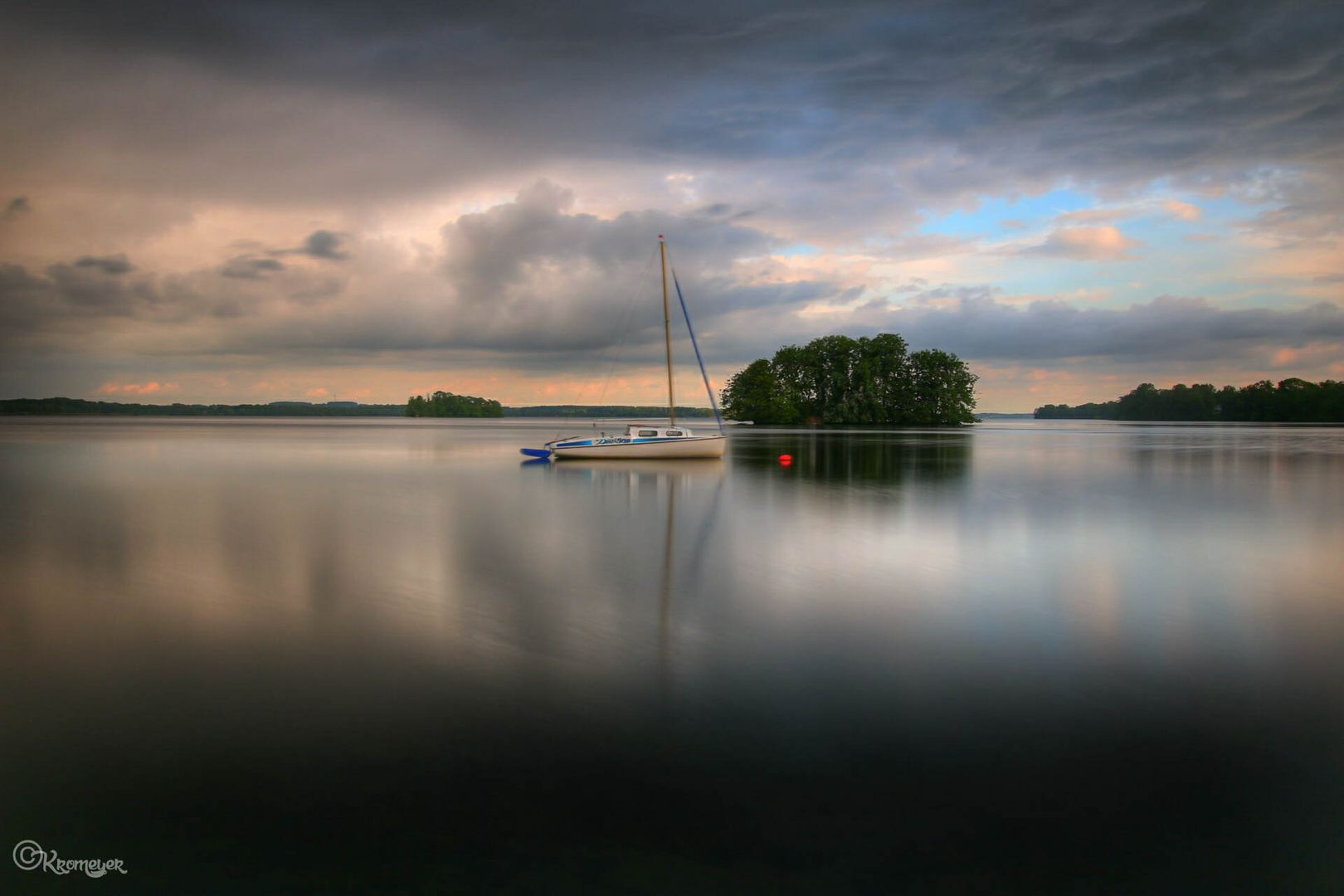 Plöner See in sanfter Ruh