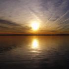 Plöner See von der MUS aus in der Abendstimmung