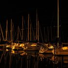 Plöner Seglerhafen in der Nacht