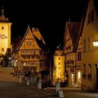 Plönlein bei Nacht.... Rothenburg ob Tauber 