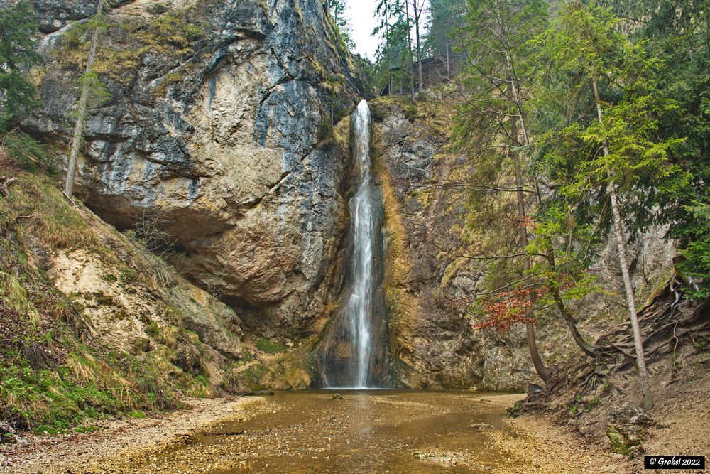 Plötz, Wasserfall im Salzburger Land 