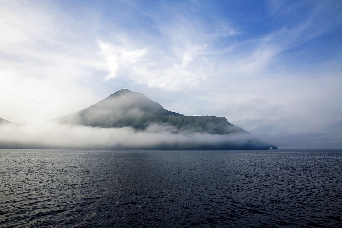 Plötzlich lichteten sich die Nebel ...