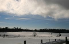 Plötzliche Wetterfront von N/O