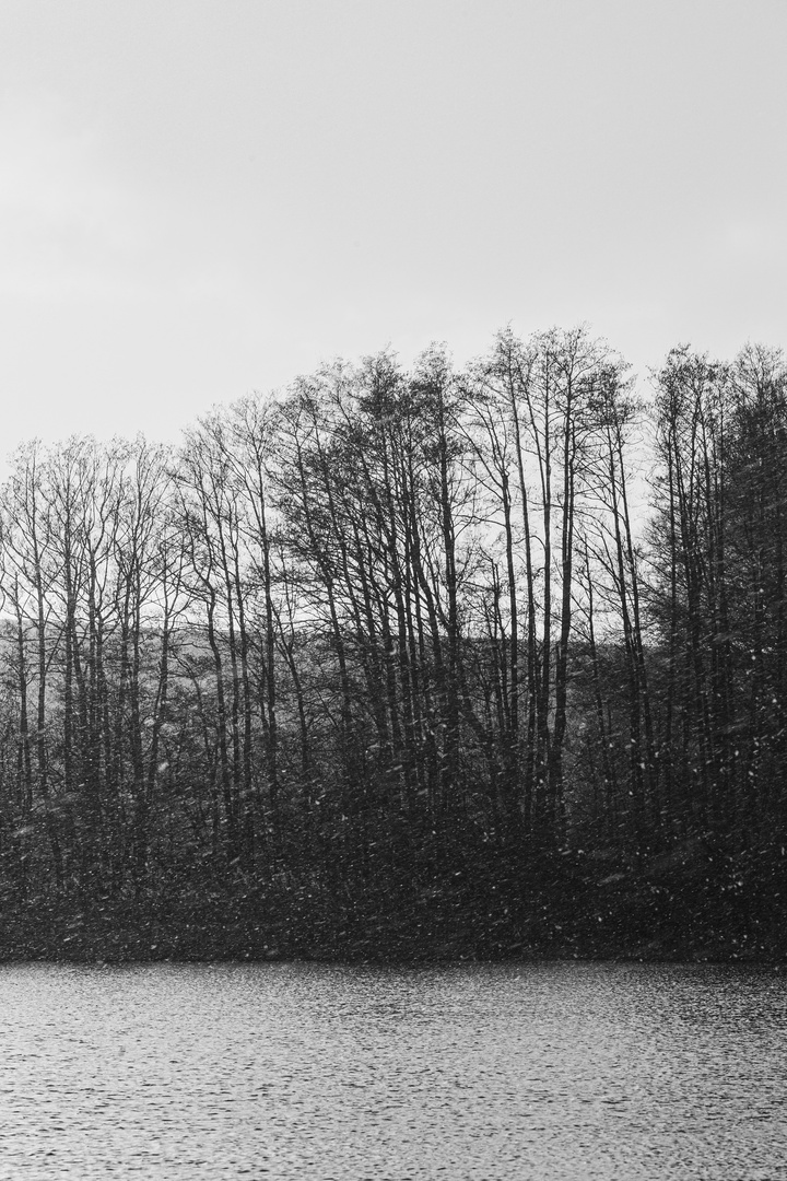 Plötzlicher Schneefall