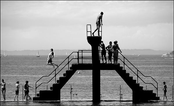 Plongeoir à Saint Malo