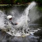 plongeon en rivière