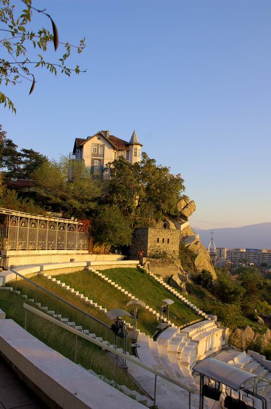 Plovdiv Amphitheater Altstadt