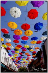 Pluie de parapluies - Antalya