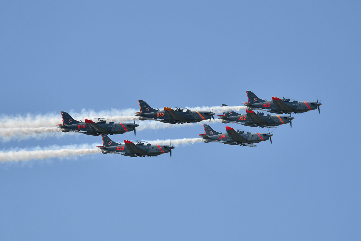 PLZ-130 Orlik Aerobatic Team Kleine Brogel (B)