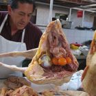 pobre gallina - Markt in Trujillo