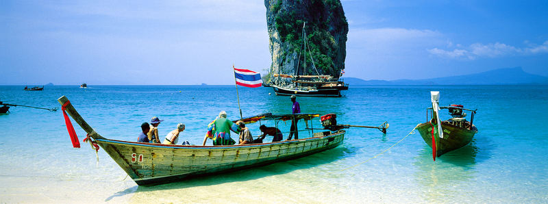 Poda Island in der Bucht von Krabi