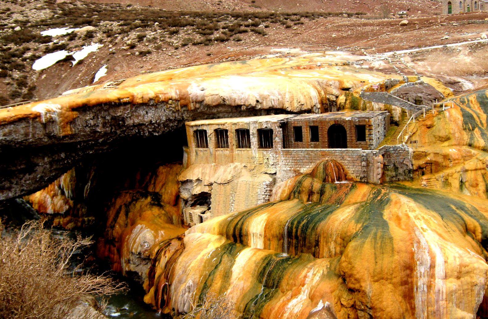 poder del agua Puente del Inca