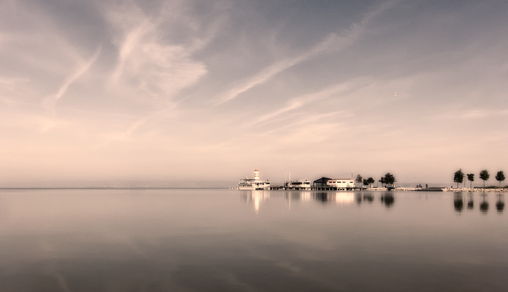 Podersdorf am Morgen