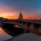 Podiumsbrücke im kubaai