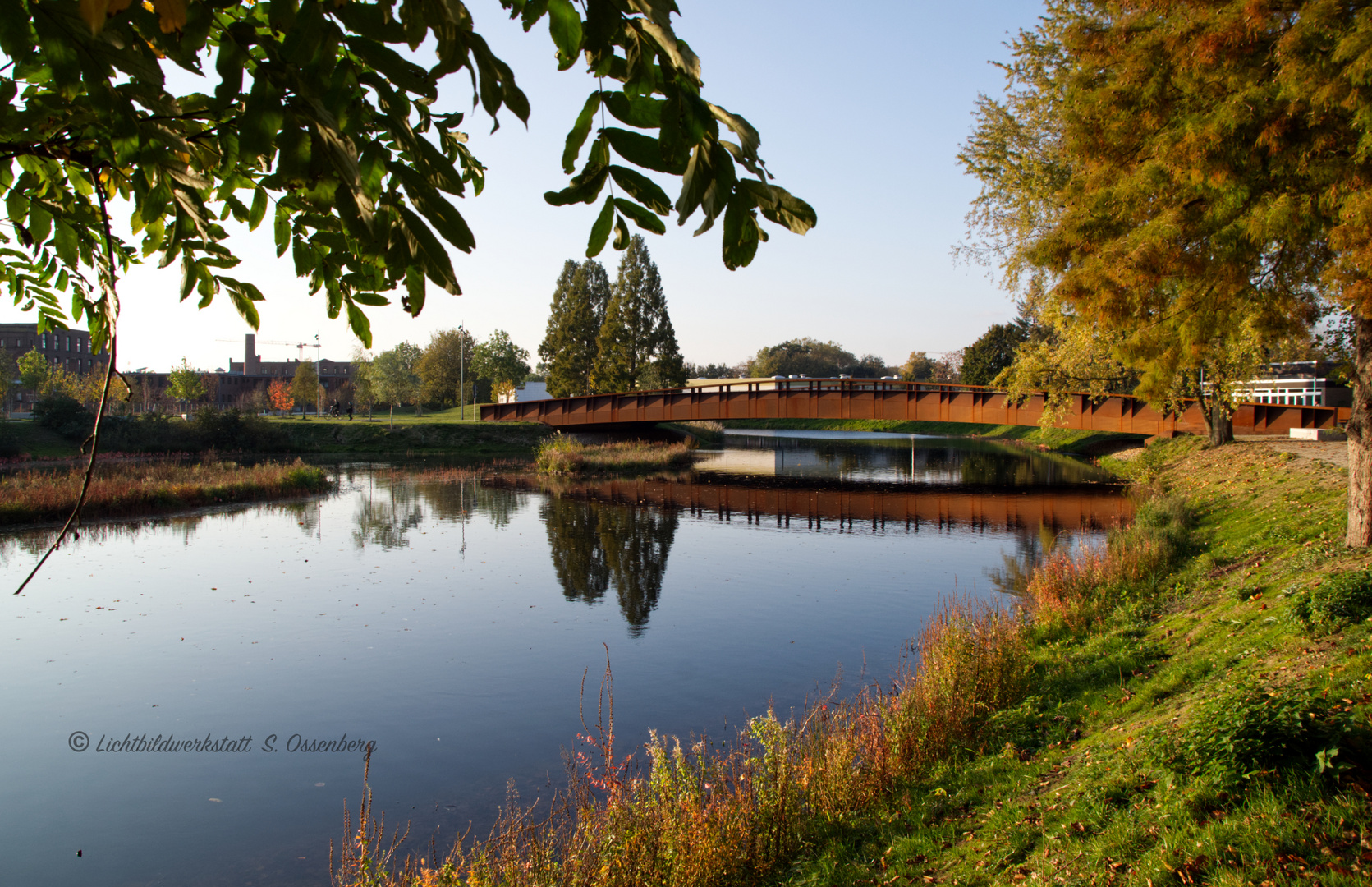 Podiumsbrücke in Bocholt