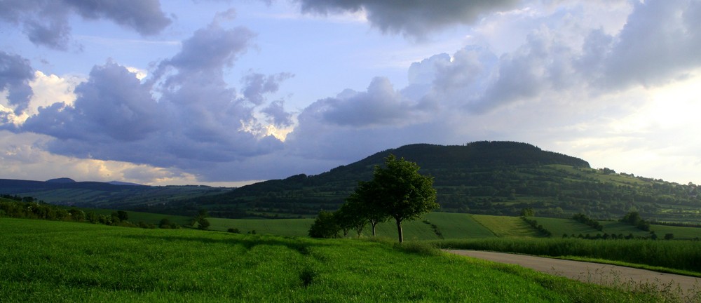 Pöhlbergblick im Erzgebirge