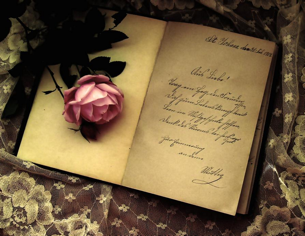 Poesiealbum von 1902 Foto & Bild spezial, dokumentation, stillleben