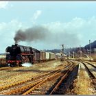 Pößneck oberer Bahnhof damals im Jahre 1979