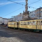 Pöstlingbergbahn am Linzer Hauptplatz