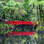 Poet´s Bridge im Pukekura Park, New Plymouth, Neuseeland