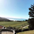 point de vue du golf de biarritz et la baie !