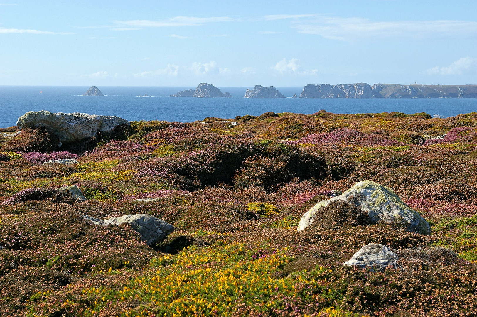 Pointe de Penhir mit den Tas de Pois