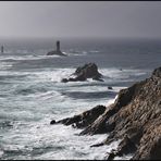 pointe du raz. bei sturm