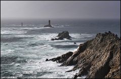 pointe du raz. bei sturm