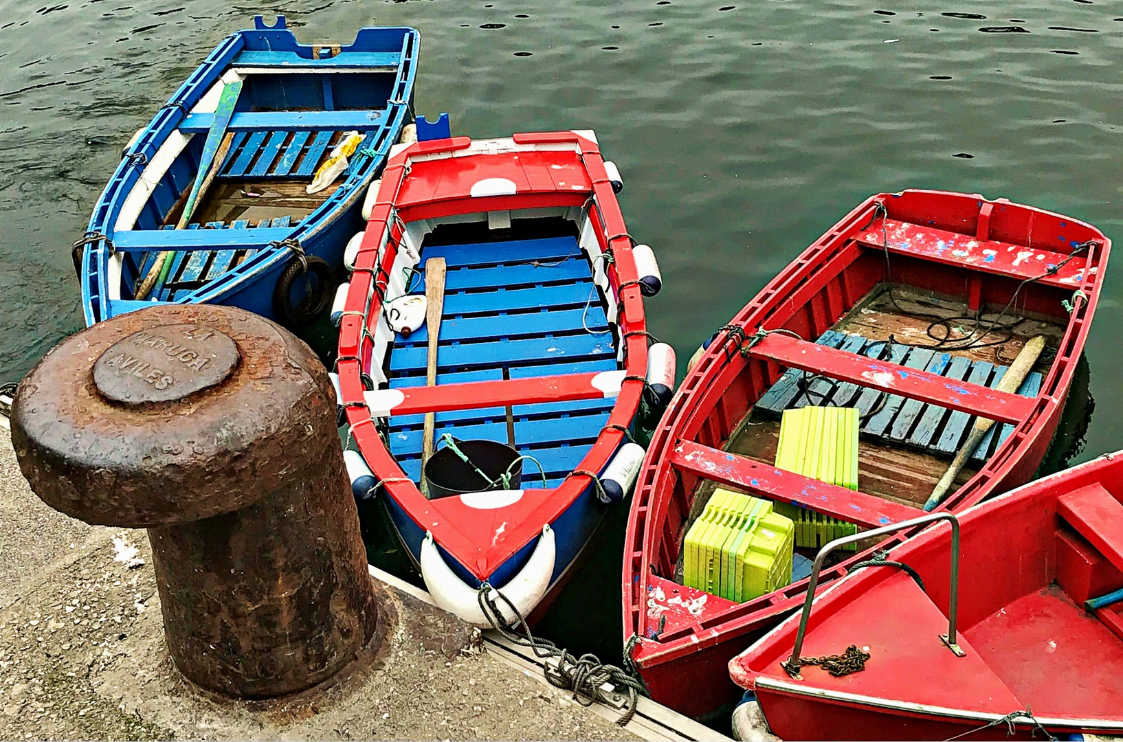 Pointus au port de Luarca