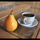 Poire et café